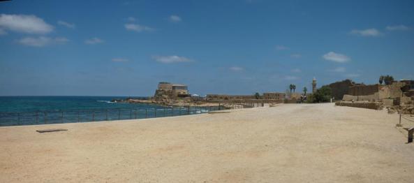 cesarea beach pano