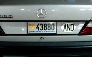 andorra plate