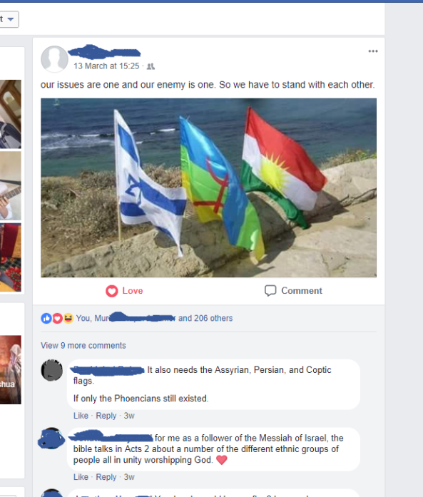 israel kurd and berber